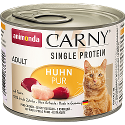 Консервы Animonda Carny Single Protein Adult Cat для взрослых кошек, с курицей 200 г х 6 шт.