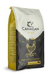 Сухой беззерновой корм для собак крупных пород Canagan Grain Free Free-Range Chicken для всех возрастов, с цыпленком