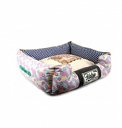 Лежак для собак Katsu Катсу "Стиль" с бортиком
