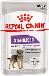 Royal Canin Sterilized Pouch влажный корм для стерилизованных собак, в паштете 85 г