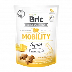 Лакомство для собак Brit Care Mobility Squid для поддержки суставов и хрящей 150 г