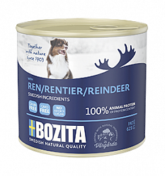 Консервы для собак Bozita Reindeer паштет с оленем 625 г