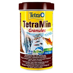 Tetra TetraMin Granules Гранулированный корм для всех видов рыб 