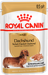 Консервы для взрослых собак Royal Canin Dachshund Adult породы такса, паштет 85 г