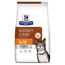 Сухой диетический корм для кошек Hill’s™ Prescription Diet Feline K/D при заболевании почек
