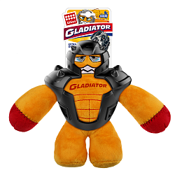 Игрушка для собак GiGwi Gladiator Гладиатор в резиновом шлеме, 20 см
