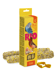 Лакомство для всех видов птиц Rio с ракушечником и яйцом 2 х 40 г