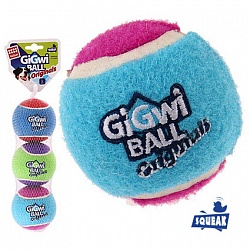 Игрушка для собак GiGwi Ball Originals 3 мяча с пищалкой, большой 8 см