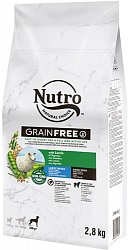 Сухой корм для собак крупных пород Nutro Grain Free беззерновой, с ягненком и экстрактом розмарина