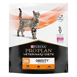 Сухой корм Pro Plan Veterinary Diets OM St/Ox для взрослых кошек, для снижения избыточной массы тела
