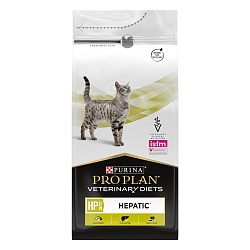 Сухой корм при нарушении функции печени у кошек Pro Plan Hepatic HP 1,5 кг