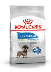 Сухой корм Royal Canin Light Weight Care X-Small для собак миниатюрных пород склонных к набору лишнему весу