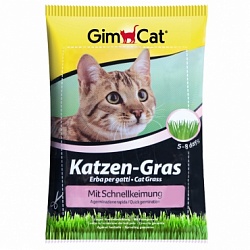 Быстропрорастающая травка для кошек Gimcat «Katzen-Gras», 100 г